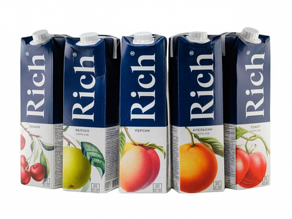 Сок RICH 0.9л