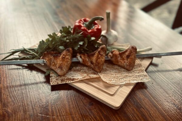 Шашлык из куриных крыльев