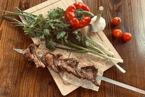 Шашлык из баранины на кости